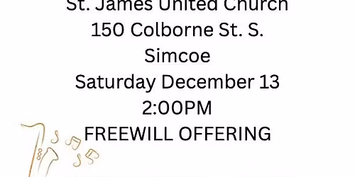 Christmas Concert- Low Notes High Hopes & Guests