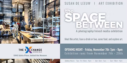 Susan de Leeuw's, 'The Space Between' Solo Exhibition - Photography & Mixed Media Art