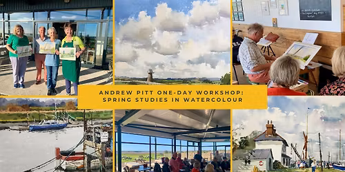 ANDREW PITT ONE-DAY WORKSHOP: SPRING STUDIES IN WATERCOLOUR