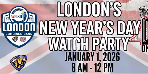 LONDON NEW YEARS DAY WATCH PARTY