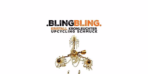 .BLING-BLING. Kristall Kronleuchter UpCycling Schmuck