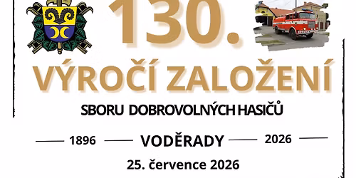 Oslavy 130 let od zalo\u017een\u00ed SDH Vod\u011brady