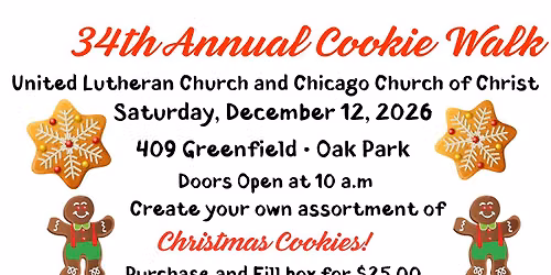 34th Annual Cookie Walk