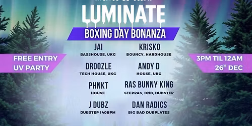 Luminate - Boxing Day Bonanza!