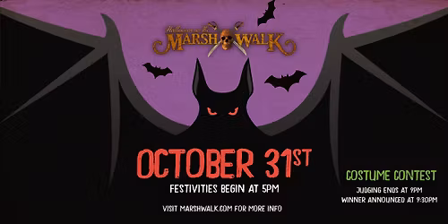 Halloween on the MarshWalk!
