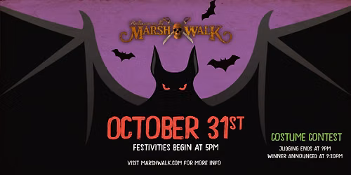 Halloween on the MarshWalk! 