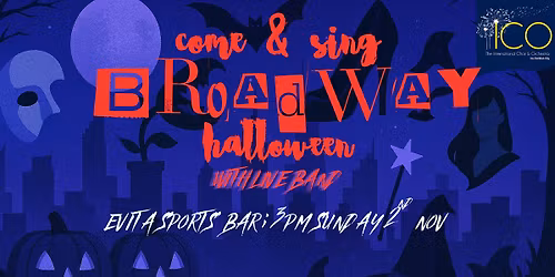 Come & Sing: Broadway Halloween
