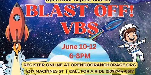 \ud83d\ude80 BLAST OFF VBS!