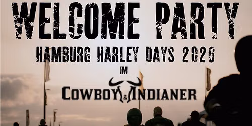 Welcome Party Hamburg Harley Days 2026