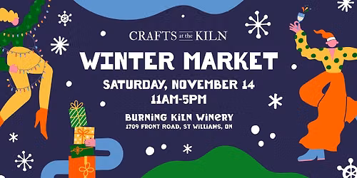 Crafts at the Kiln 2026 Winter Market