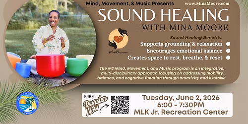 Sound Healing with Mina Moore