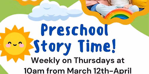 Preschool Story Time!