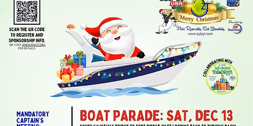 St. Lucie County Christmas Boat Parade in Fort Pierce