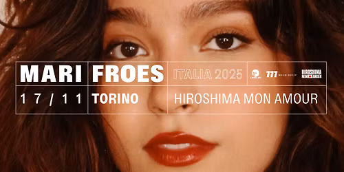 Mari Froes - Hiroshima Mon Amour, Torino (IT)