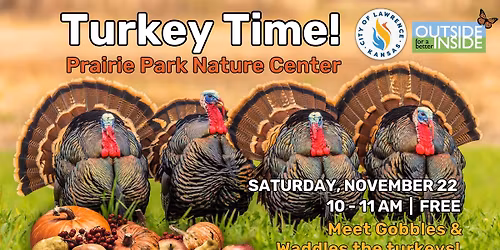 Turkey Time at Prairie Park Nature Center