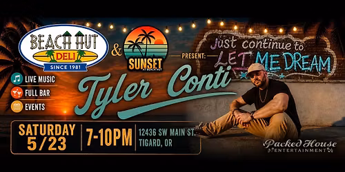 \ud83d\udd25\ud83c\udfb6 STOP SCROLLING: Tyler Conti LIVE at Beach Hut! \ud83c\udf34\ud83d\udd25