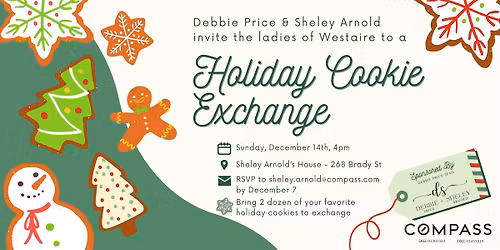 Westaire Ladies Cookie Exchange & Holiday Gathering