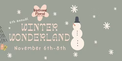 Winter Wonderland @ Upfront Floral