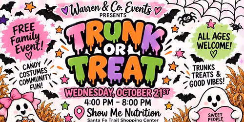 Trunk or treat community event!