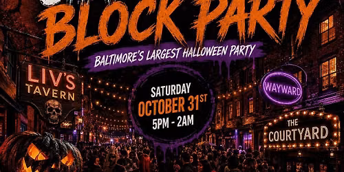 Charles Street Haunted Halloween Block Party