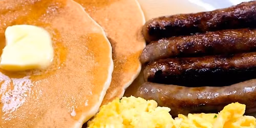 Sausage and Pancake Breakfast