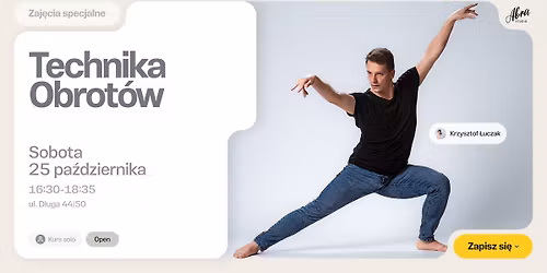 Technika Obrot\u00f3w z Krzysztofem \u0141uczakiem poziom Open