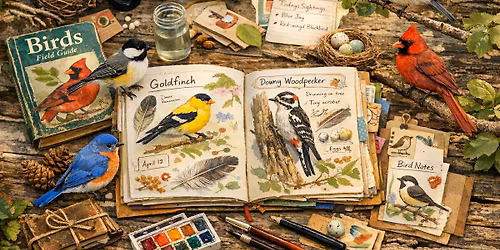 Bird Nerd Nature Journal Workshop 