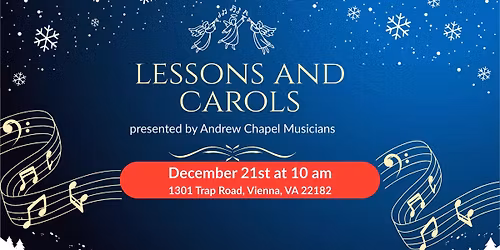 Lessons & Carols at Andrew Chapel