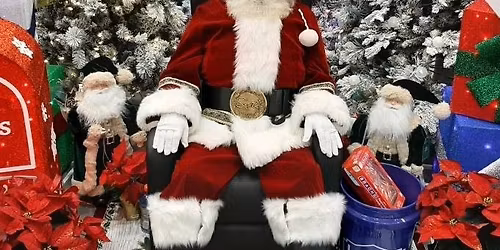 Pets with Santa pictures