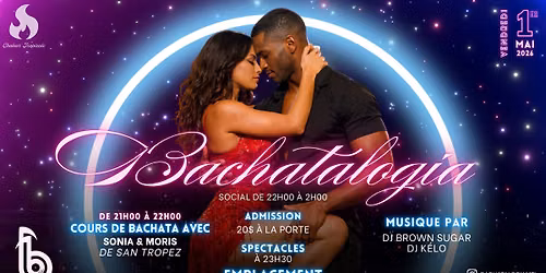 BachataLOGIA Vendredi 1er Mai 2026 — 9, Rue Sainte-Catherine Est, H2X 1K3
