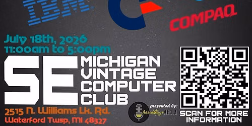 SE Michigan Vintage Computer Club - Ver 12