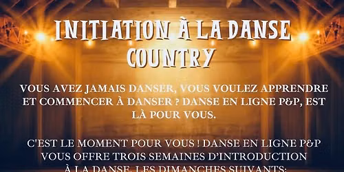 Initiation \u00e0 la danse en ligne