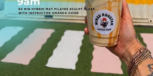 Lattes & Pilates on the Patio!