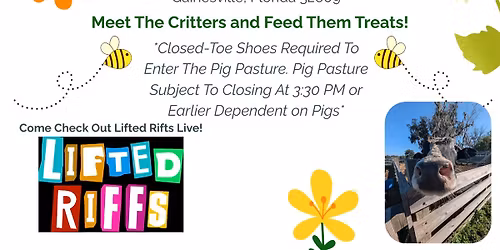 Critter Creek April Farmers Mooket!