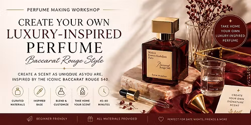 Create Your Own Baccarat Rouge Inspired Perfume