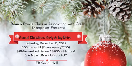 Annual Christmas Party & Toy Drive