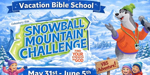 VBS 2026 - Snowball Mountain Challenge at Asbury Memorial Church