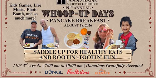 Whoop Up Days Pancake Breakfast