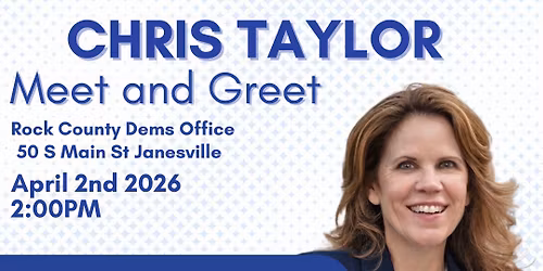 Meet and Greet with Judge Chris Taylor - Janesville