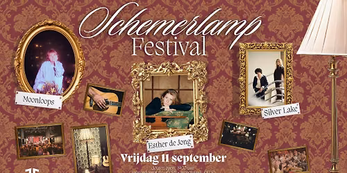 Schemerlampfestival: Esther de Jong, Moonloops & Silver Lake