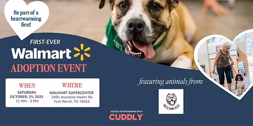 Walmart Adoption Event | Fort Worth, TX