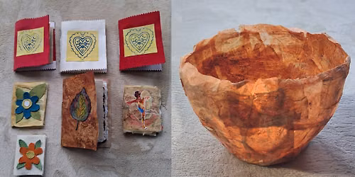 Tea Bag Art Workshop - A sustainable approach to creative making