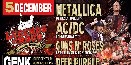 LEGENDS of ROCK Tribute Festival - MONSTERS of ROCK | JC Rondpunt 26 in Genk