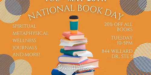 National Book Day - 20% OFF SALE!