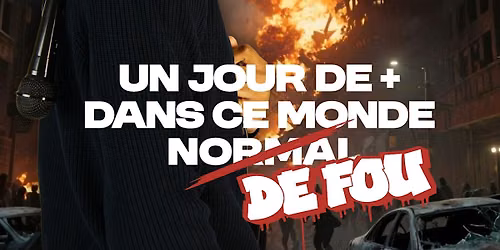 Abou Foley dans Un jour de + dans ce monde de fou !
