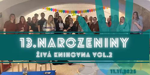 13. NAROZENINY PROJEKTU SPOLU - \u017div\u00e1 knihovna vol. 2