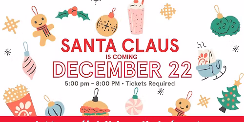 Dinner with Santa at Chick-fil-A Whitman Square