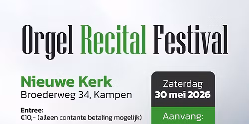 Orgel Recital Festival
