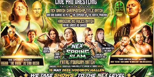 SPRING SLAM - WRESTLING I VODSKOV
