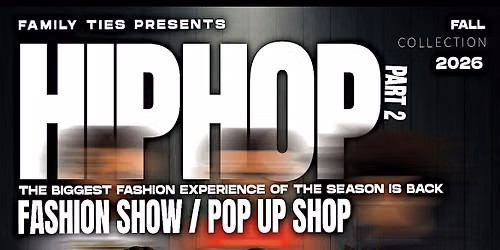 Fashion Ties Hip Hop Fashion\/Popup Shop
